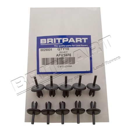 AFU1075 90 110 WHEEL ARCH RIVETS PACK OF 10