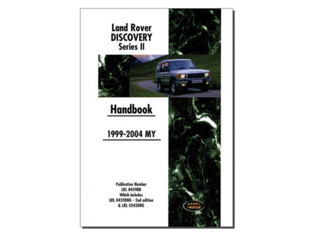 DA3161 DISCOVERY 2 1999-2004 HANDBOOK - BROOKLANDS