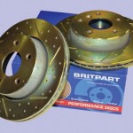 DA4606 DISCOVERY 2 PERFORMANCE SLOTTED FRONT BRAKE DISC PAIR