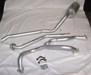 Exhaust System Peugeot 2.5 N/T in Land Rover S3 LWB PGEXHLWBNT
