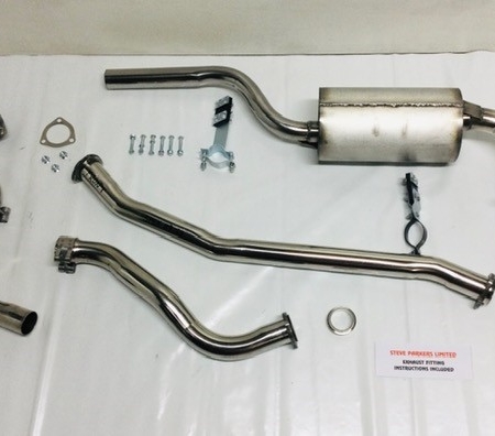 Stainless Conversion Exhaust System Discovery 200Tdi Series SWB