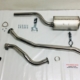 200Tdi Discovery Stainless Conversion Exhaust Kit Series SWB RHD