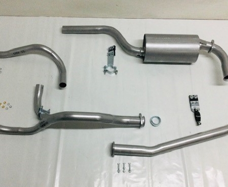 3.5V8 In Series3 SWB Conversion Exhaust System RangeRover