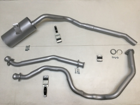 EXHS3LWB25D Conversion Exhaust Land Rover 2.5NA Diesel LandRover Series LWB