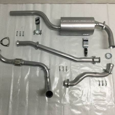 2Ltr Montego Conversion Exhaust System In LR Series SWB