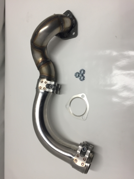 SPEX102SS Stainless Steel Front Exhaust Pipe 200Tdi Discovery Conversion 90 110