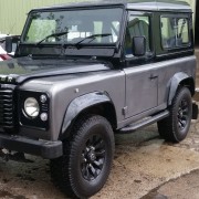 Sawtooth Alloy Wheels Fitted to Land Rover Left Side