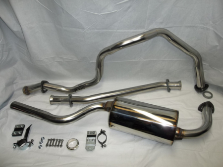 EXHS325D Stainless Steel Exhaust 2.5 Diesel Series Land Rover SWB