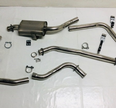 200Tdi Discovery Conversion SS Exhaust System in LR Series LWB