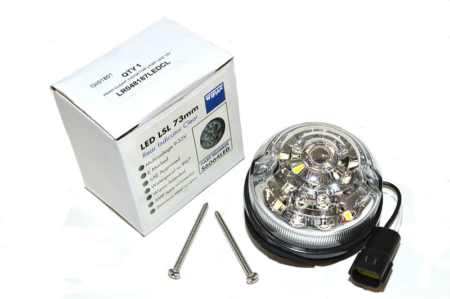 LR048187LEDCL Defender Rear Clear Indicator Lamp LED