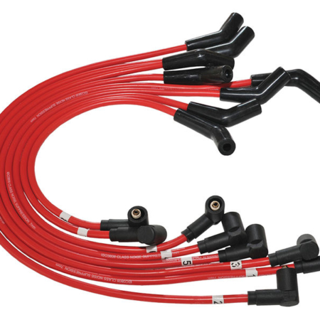 NGC103740/810RED SILICONE IGNITION LEAD SET V8 PETROL