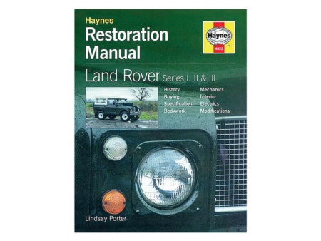 DA3041 Haynes Restoration Manual Land Rover Series1 2 2a 3