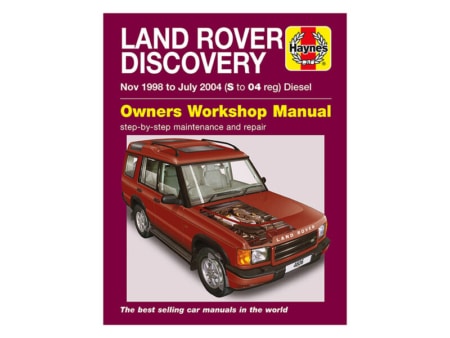 DA4493 Haynes Owner's Manual Discovery 2 1998-2004