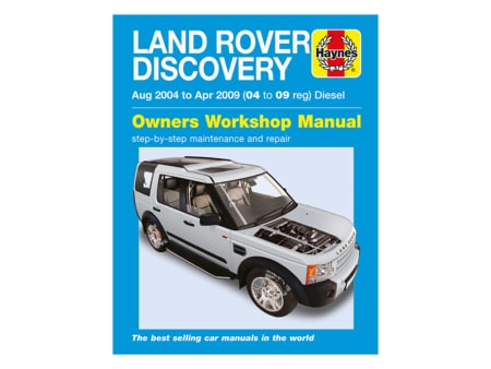 DA4505 Haynes Owner's Manual Discovery 3 2004-2009
