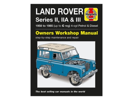 DA4636 Haynes Workshop Manual Land Rover Series 2 2a 3