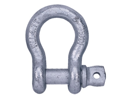 DB1012 TOW ROPE SHACKLE 4.7TON 19mm