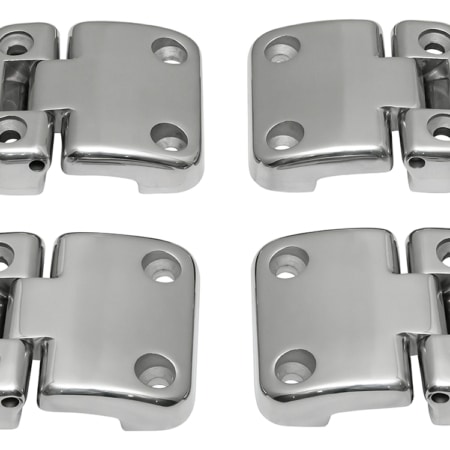 DA1952 Stainless Steel Rear Side Doors Hinge Kit Defender 110