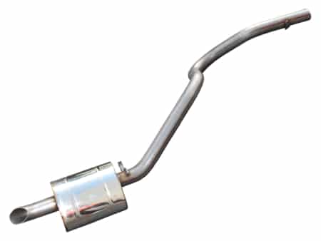 DA3258 STAINLESS STEEL REAR SILENCER DISCOVERY1 300TDI